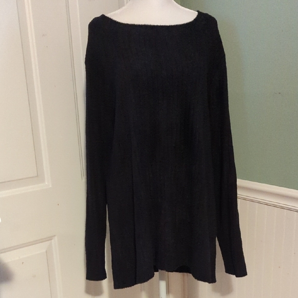 Jones New York Sport Sweaters - Jones New York Sport 2X Black Soft Pullover Top Sweater? Perfect Any Season
